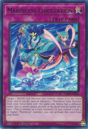 Marincess Circulation LED9 EN036 Rare 1st Edition Marincess Circulation LED9 EN036 Rare 1st Edition