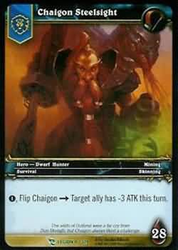 Chaigon Steelsight 4 319 Uncommon WoW March of the Legion Chaigon Steelsight 4 319 Uncommon WoW March of the Legion