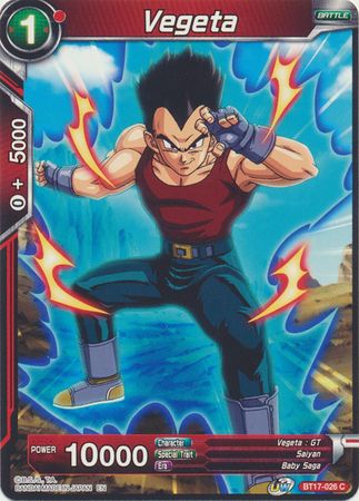 Vegeta Baby Dragon Ball GT | Greeting Card