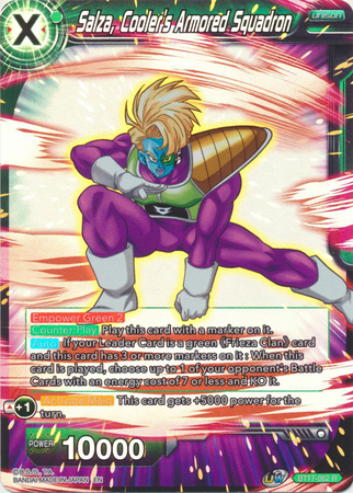 Salza Cooler s Armored Squadron BT17 062 Rare Foil UW Series 8 Ultimate Squad Foil Singles Salza Cooler s Armored Squadron BT17 062 Rare Foil UW Series 8 Ultimate Squad Foil Singles