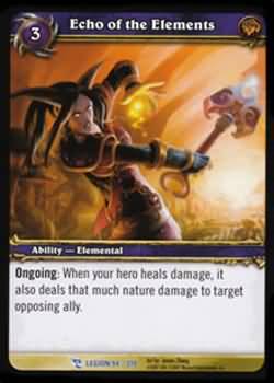 Echo of the Elements 94 319 Rare WoW March of the Legion Echo of the Elements 94 319 Rare WoW March of the Legion