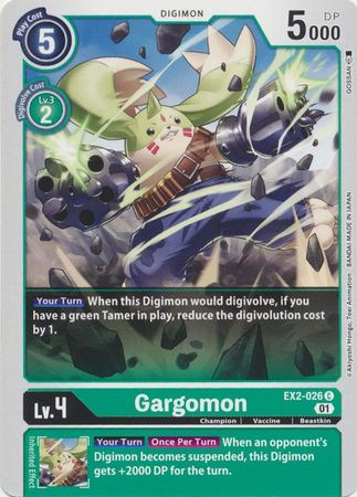 Gargomon EX2 026 C Common Gargomon EX2 026 C Common