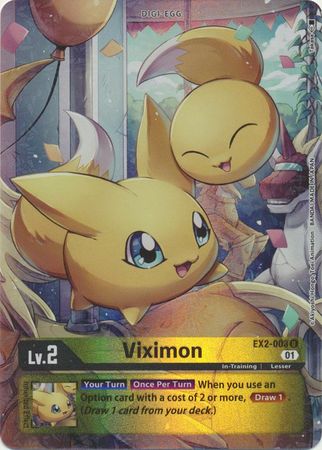 Viximon Alternate Art EX2 003 U Uncommon Digital Hazard Theme Booster EX02 Singles Viximon Alternate Art EX2 003 U Uncommon Digital Hazard Theme Booster EX02 Singles