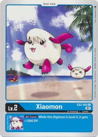 Xiaomon EX2 002 U Uncommon Digital Hazard Theme Booster EX02 Singles Xiaomon EX2 002 U Uncommon Digital Hazard Theme Booster EX02 Singles