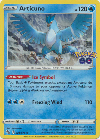 Articuno (Pokémon) - Pokémon Go