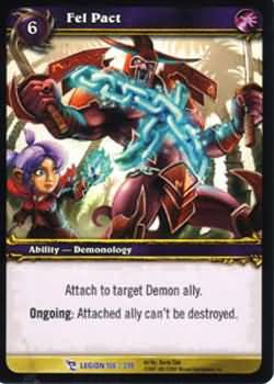 Fel Pact 106 319 Rare Fel Pact 106 319 Rare