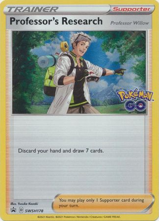 Professor s Research SWSH178 Holo Promo Pokemon Sword Shield Promos Professor s Research SWSH178 Holo Promo Pokemon Sword Shield Promos