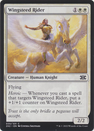 Wingsteed Rider 035 331 Double Masters 2022 Singles Wingsteed Rider 035 331 Double Masters 2022 Singles