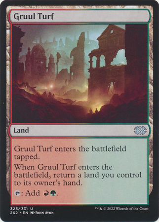 Gruul Turf 325 331 Double Masters 2022 Singles Gruul Turf 325 331 Double Masters 2022 Singles