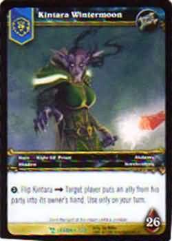 Kintara Wintermoon 8 319 Uncommon WoW March of the Legion Kintara Wintermoon 8 319 Uncommon WoW March of the Legion