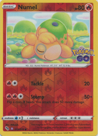 Pokémon TCG Ditto Pokemon GO 053/078 Holo Holo Rare