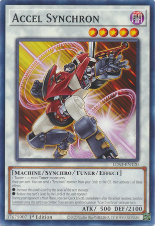 Accel Synchron LDS3 EN120 Common 1st Edition Legendary Duelists Season 3 LDS3 1st Edition Singles Accel Synchron LDS3 EN120 Common 1st Edition Legendary Duelists Season 3 LDS3 1st Edition Singles