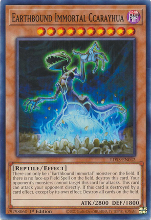 Earthbound Immortal Ccarayhua LDS3 EN042 Common 1st Edition Legendary Duelists Season 3 LDS3 1st Edition Singles Earthbound Immortal Ccarayhua LDS3 EN042 Common 1st Edition Legendary Duelists Season 3 LDS3 1st Edition Singles