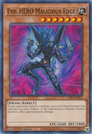 Evil HERO Malicious Edge - Yugioh | TrollAndToad