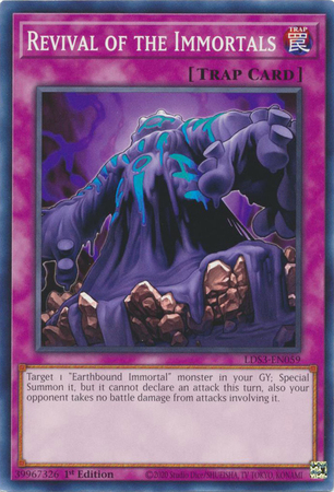 Revival of the Immortals LDS3 EN059 Common 1st Edition Legendary Duelists Season 3 LDS3 1st Edition Singles Revival of the Immortals LDS3 EN059 Common 1st Edition Legendary Duelists Season 3 LDS3 1st Edition Singles