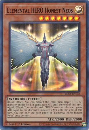 Elemental HERO Honest Neos Red LDS3 EN102 Ultra Rare 1st Edition Legendary Duelists Season 3 LDS3 1st Edition Singles Elemental HERO Honest Neos Red LDS3 EN102 Ultra Rare 1st Edition Legendary Duelists Season 3 LDS3 1st Edition Singles