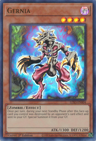 Gernia LDS3 EN004 Ultra Rare 1st Edition Legendary Duelists Season 3 LDS3 1st Edition Singles Gernia LDS3 EN004 Ultra Rare 1st Edition Legendary Duelists Season 3 LDS3 1st Edition Singles