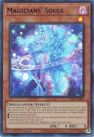 Magicians Souls Blue LDS3 EN088 Ultra Rare 1st Edition Legendary Duelists Season 3 LDS3 1st Edition Singles Magicians Souls Blue LDS3 EN088 Ultra Rare 1st Edition Legendary Duelists Season 3 LDS3 1st Edition Singles