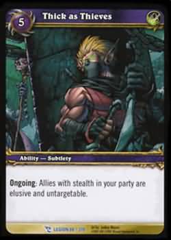 Thick as Thieves 88 319 Rare Thick as Thieves 88 319 Rare