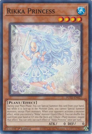 Rikka Princess POTE EN027 Common 1st Edition Rikka Princess POTE EN027 Common 1st Edition