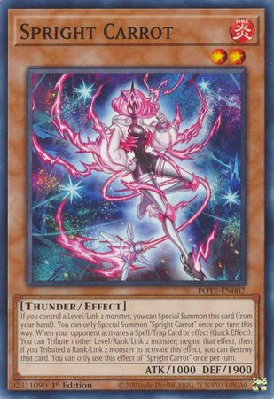 Spright Carrot POTE EN007 Common 1st Edition Power of the Elements 1st Edition Singles Spright Carrot POTE EN007 Common 1st Edition Power of the Elements 1st Edition Singles