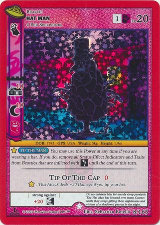 Hat Man 008 165 Gold Holo 1st Edition UFO 1st Edition Singles Hat Man 008 165 Gold Holo 1st Edition UFO 1st Edition Singles