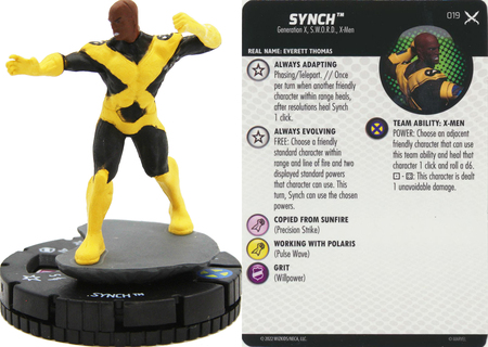Synch 019 X Men X of Swords Marvel Heroclix Synch 019 X Men X of Swords Marvel Heroclix