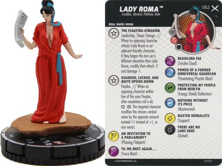 Lady Roma 062 X Men X of Swords Marvel Heroclix Lady Roma 062 X Men X of Swords Marvel Heroclix