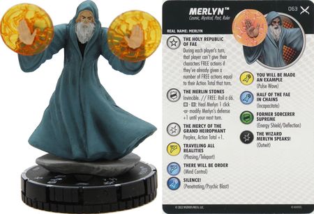 Merlyn 063 X Men X of Swords Marvel Heroclix Marvel X Men X of Swords Singles Merlyn 063 X Men X of Swords Marvel Heroclix Marvel X Men X of Swords Singles