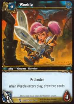 Weeble 170 319 Common WoW March of the Legion Weeble 170 319 Common WoW March of the Legion