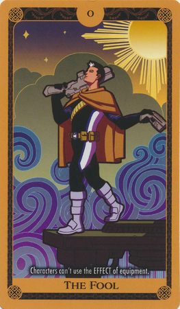 The Fool X of Swords Marvel Heroclix Tarot Card | TrollAndToad