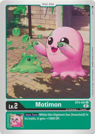 Motimon BT9 004 U Uncommon Motimon BT9 004 U Uncommon