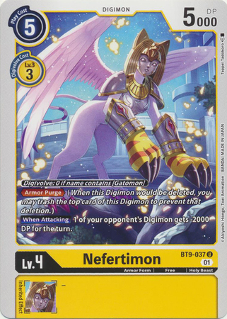 Nefertimon BT9 037 U Uncommon Nefertimon BT9 037 U Uncommon