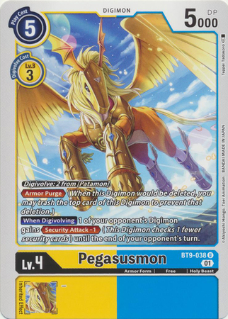 Pegasusmon BT9 038 U Uncommon Pegasusmon BT9 038 U Uncommon
