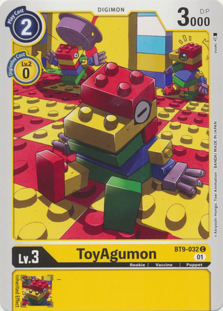 ToyAgumon BT9 032 C Common ToyAgumon BT9 032 C Common