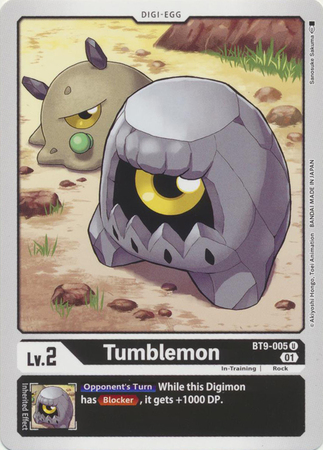 Tumblemon BT9 005 U Uncommon Tumblemon BT9 005 U Uncommon