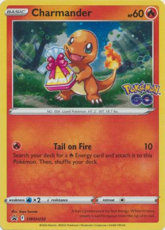 Carta Pokémon Charmander Pokémon Go