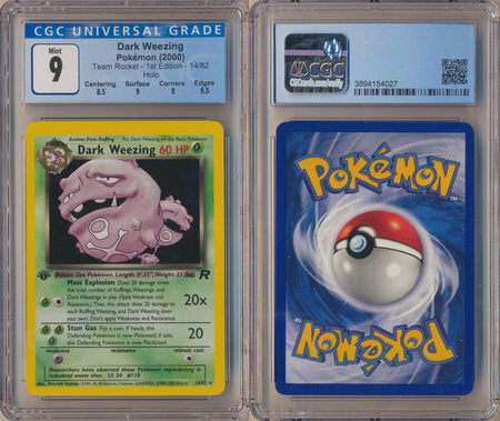 Dark Weezing - All Graded & Non-English | TrollAndToad