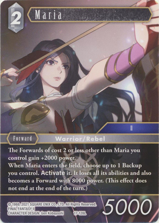 Maria 17 128L Legend Rebellion s Call Singles Maria 17 128L Legend Rebellion s Call Singles