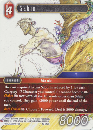 Sabin 17 017H Hero Sabin 17 017H Hero