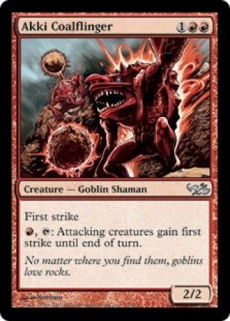 Akki Coalflinger Duel Decks Elves vs Goblins Singles Akki Coalflinger Duel Decks Elves vs Goblins Singles