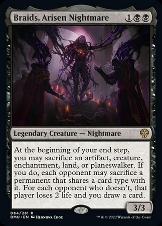 Braids Arisen Nightmare 084 281 Dominaria United Singles Braids Arisen Nightmare 084 281 Dominaria United Singles