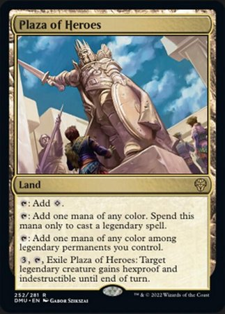 Plaza of Heroes 252 281 Dominaria United Singles Plaza of Heroes 252 281 Dominaria United Singles