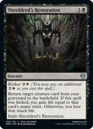 Sheoldred s Restoration 108 281 Dominaria United Singles Sheoldred s Restoration 108 281 Dominaria United Singles