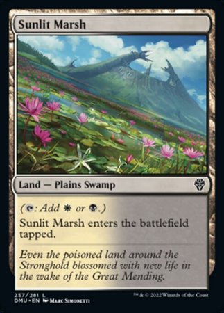 Sunlit Marsh 257 281 Dominaria United Singles Sunlit Marsh 257 281 Dominaria United Singles