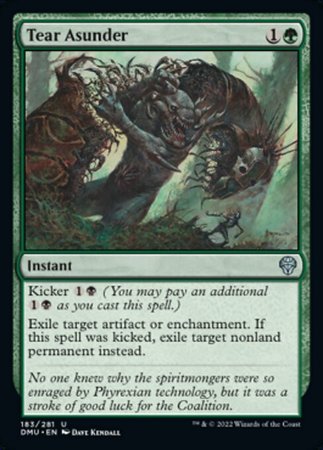 Tear Asunder 183 281 Dominaria United Singles Tear Asunder 183 281 Dominaria United Singles