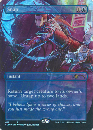 Snap 412 SLD Foil Promo Secret Lair Drop Series Singles Snap 412 SLD Foil Promo Secret Lair Drop Series Singles