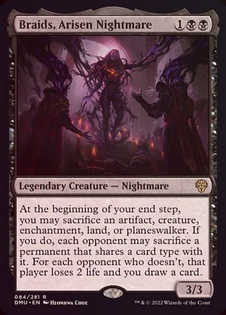 Braids Arisen Nightmare 084 281 Foil Braids Arisen Nightmare 084 281 Foil
