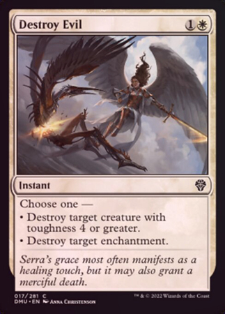 Destroy Evil 017 281 Foil Dominaria United Foil Singles Destroy Evil 017 281 Foil Dominaria United Foil Singles