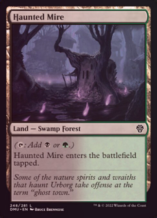 Haunted Mire 248 281 Foil Haunted Mire 248 281 Foil